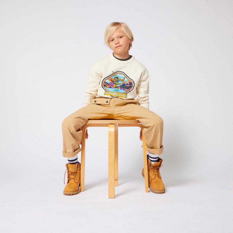 Timberland Printed Sweatshirt 5-10Y image number 3